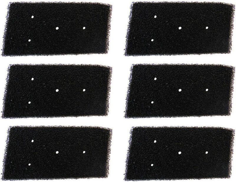 6x Schaumstofffilter Staubfilter für Maytag HMMR10440 Privileg PWC82A++ PWC72A++ PWC8A+++ PWC7A+++ ersetzt Ariston Indes...