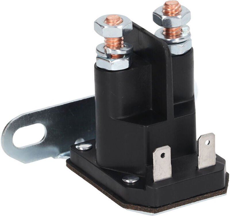 Vtizikl Pièce de Rechange D'accessoires de Tracteur de Pelouse de Solénoïde de Relais de Démarreur de DC 12V de Cuivre D...