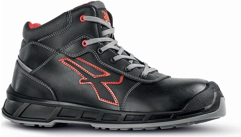 U-Power Sting ESD S3S CI FO SR Sicherheitshalbschuhe - 47 EU - Negro