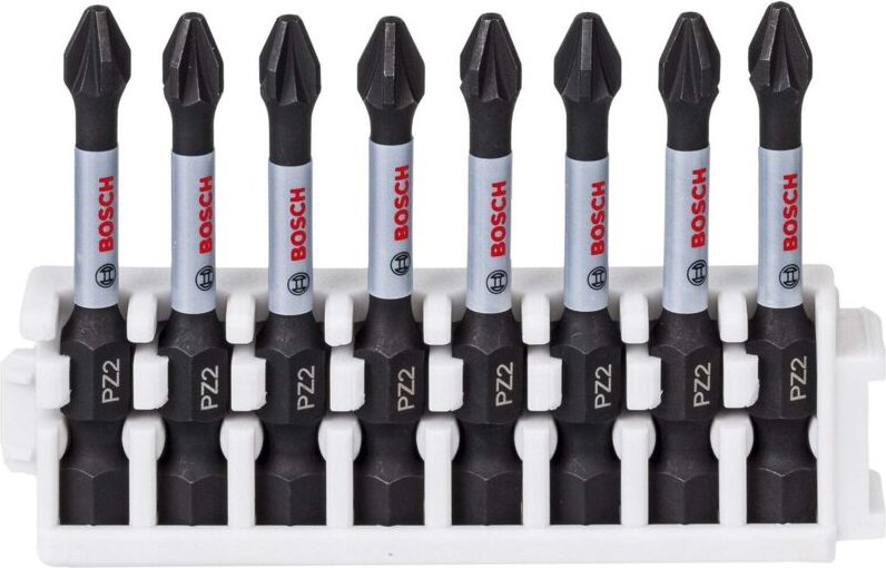 Bosch PRO Pozidriv Impact Bit PZ2 55 mm 8-tlg. - 2608522331