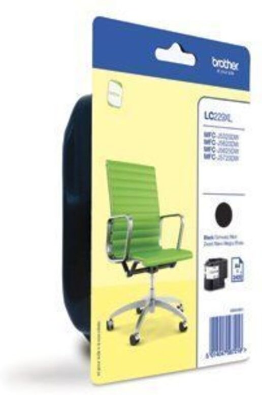 Tintenpatrone Originalzubehör LC-229XL-BK ca. 2.400 Seiten schwarz