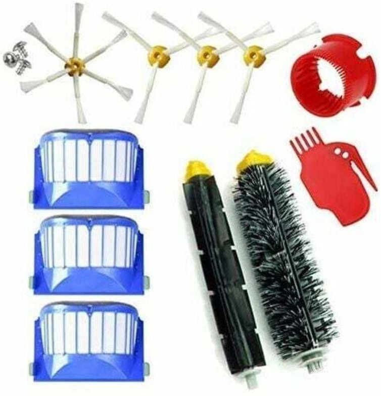 KZQ Ersatz-Set für Roomba 600 Serie (605, 610, 612, 615, 616, 620, 621, 630, 645, 650, 651, 655, 660, 665, 670, 671) (11...