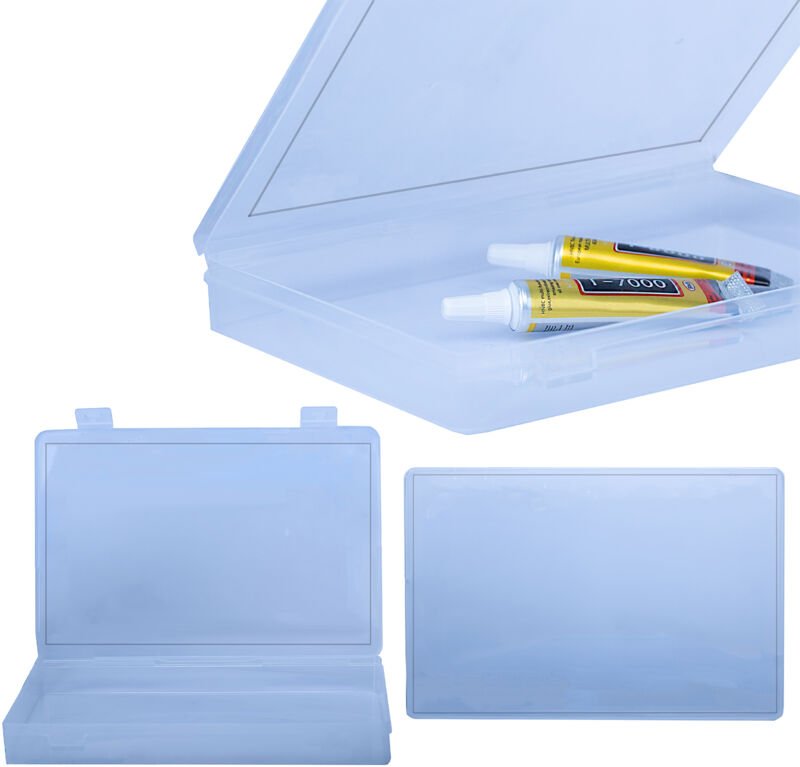 Rosfix Werkzeugbox 160x240x30 mm – Robustes Kunststoff-Etui für Lötkolben & Elektronikzubehör Staub- & Feuchtigkeitsschu...