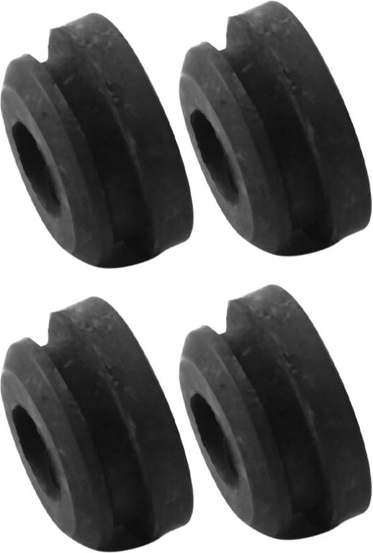 Tlily - 4 Stücke KüHlermontage Obere Isolator Halterungen Buchse Gummi Schwarz Passend für Accord 74173 SJ4 000