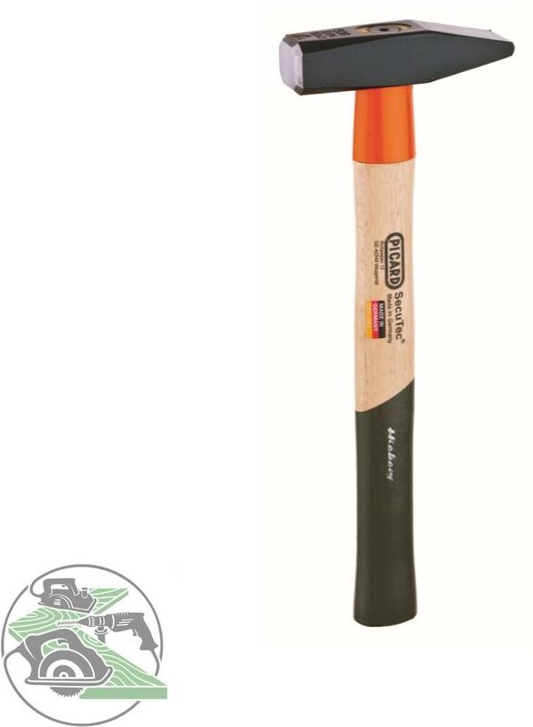 Schlosserhammer Secutec mit Hickorystiel 1000g PICARD