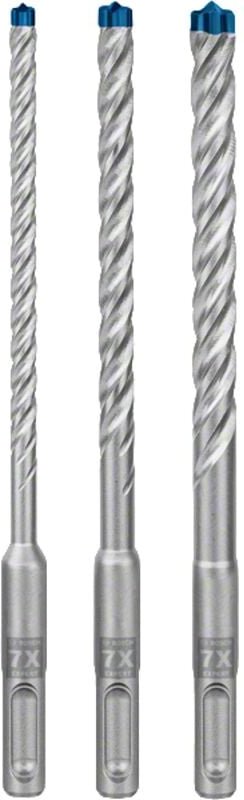 Accessories expert sds plus-7X 2608900196 Hammerbohrer 3teilig 6.0 mm, 8.0 mm, 10.0 mm sds-p - Bosch