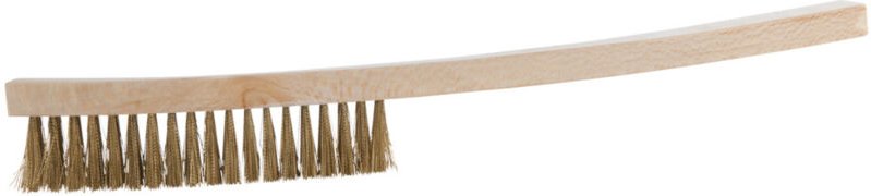 Ks Tools BRONZEplus Drahtbürste, Zinnbronzedraht, gewellt, 5 Reihen - 963.9583