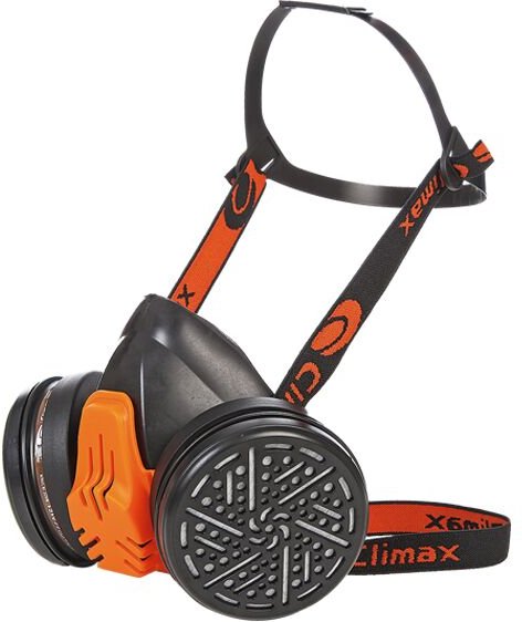 Anti -Gas -Gummi -Atemschutzmaske mit 2 A1 -Höhepunktfiltern