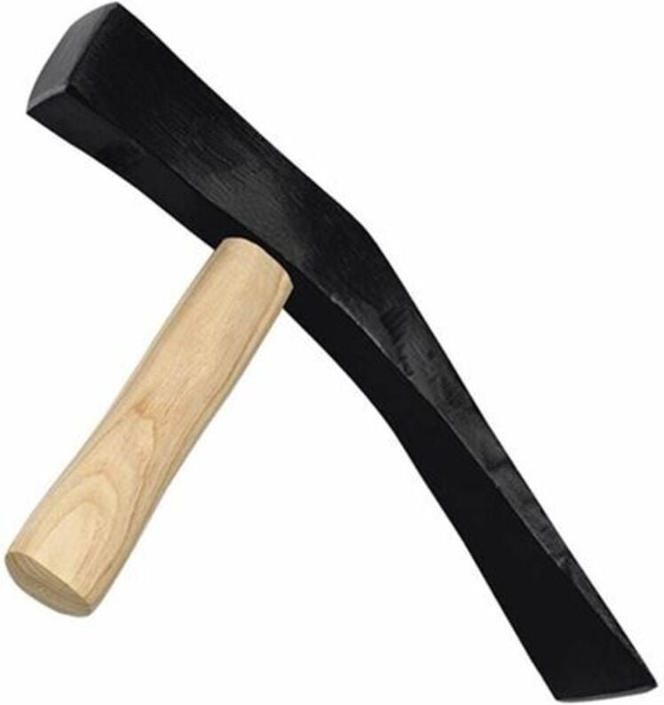 HAROMAC Pflasterhammer 1000 g, Rheinische Form