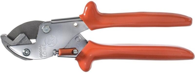 Löwe Profilschere 15x20 mm, Rohr-Ø 18 mm, 5104/P90 für Kunststoff