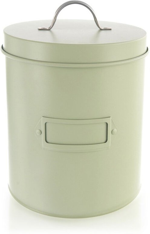 Greenish 33 l metal storage container green