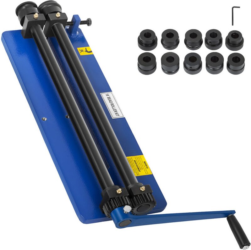 Mophorn 18" Sickenrollmaschine – Blechbiegemaschine mit 6 Matrizensätzen, rotierendes Biegewerkzeug, flexibel und prakti...