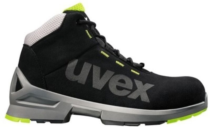 Uvex 1 Arbeitsstiefel - S2-Sicherheitsstiefel S1 SRC ESD - Lime-Schwarz: 38