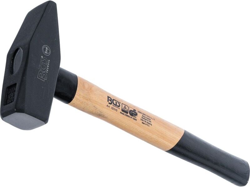 Schlosserhammer Hickory-Stiel din 1041 1500 g