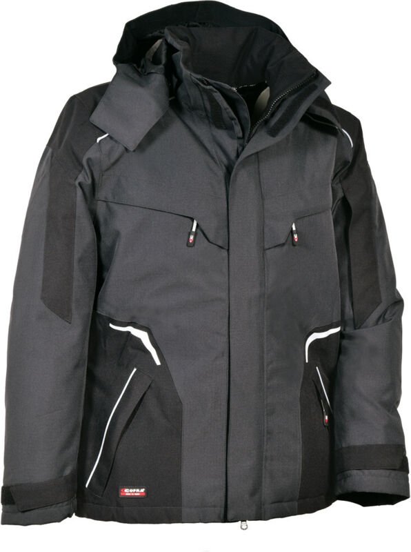Cofra Winter-Arbeitsjacke wasserdicht Igarka 200 g/m² Grau 58