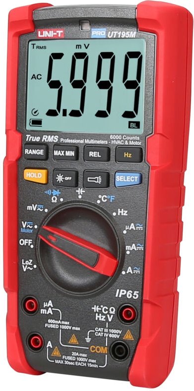 Professional Multimeter, UT195M - Uni-t