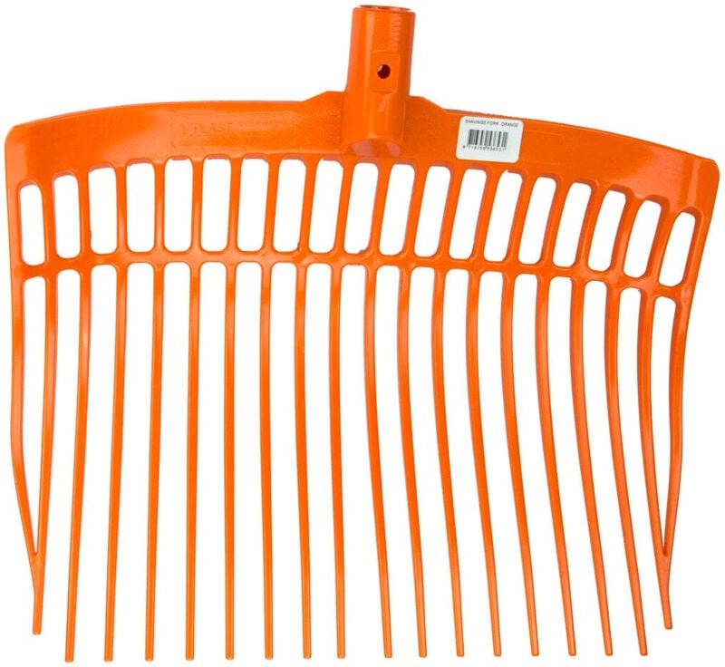 Rasiergabel kunststoff orange ohne griff