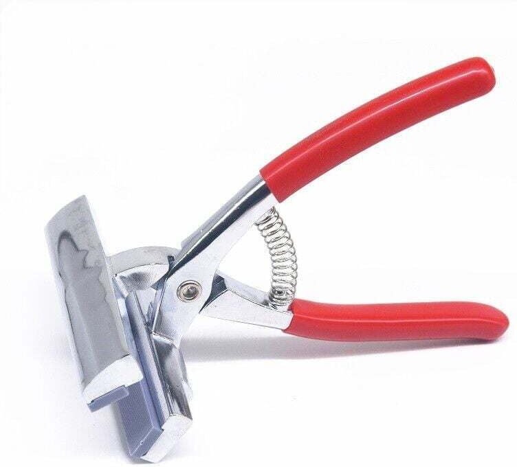 Zugklemme für Leinwandrahmen – 20 x 12 cm – Große Federklemme, Polsterwerkzeug für Polstermöbel, aus Metalllegierung mit...