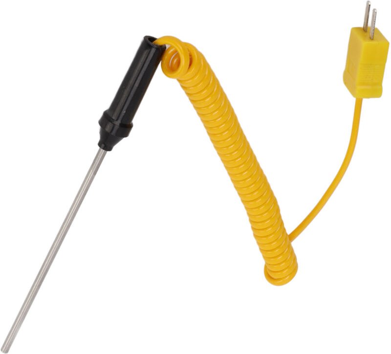 Hitzebeständiger Thermoelement-Temperaturfühler aus Stahl, vielseitig einsetzbar, ideal für industrielle Temperaturprüfu...