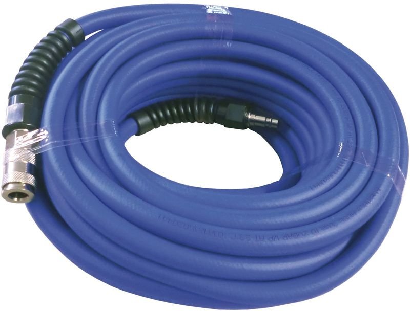 No Brand - DL-Gummischlauch Länge 20 m mit Kupplung und Nippel 10 x16 mm