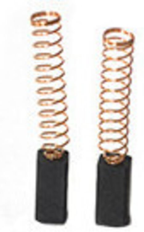 2 Stück anpassbare Kohlen für Black & Decker. Maße: 6,35 x 6,35 x 13 mm.