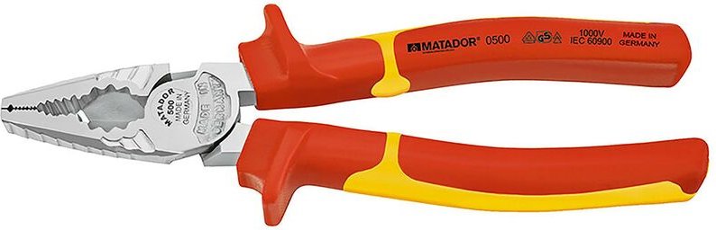 Vde Kraft-Kombizange, din iso 5746, 165 mm (6.1/2'