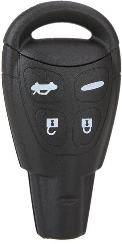 Tlily - 4 Tasten schluessellos Zugang Remote Schluesselanhaenger Schale Huelle Abdeckung und Tastenfeld kompatibel mit 9...