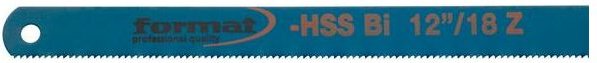 Handsägeblatt HSS-Bi 300mm 18Zähne per Zoll Format