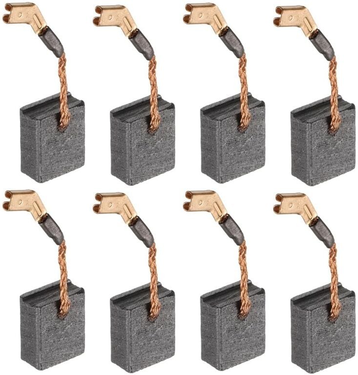 Tlily - 8 stücke Kohlebürste 13,5mm x 12mm 6,5mm Grinder DWE402 Elektromotor Ersatzteil