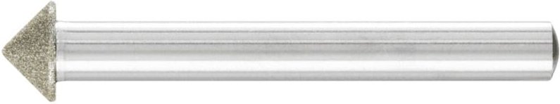 Dia.-Schleifst. Spitzkegel Ø10x90° SchaftØ6 mm D126 (mit.) zum Anfasen/Entgraten/Senken - Pferd