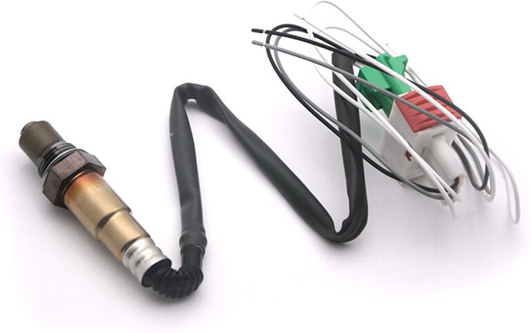 Eosnow 2 in 1 Meter 52 mm Schmalband digitales Luftkraftstoffverhältnis Kit 12 V Auto Volmeter mit O2 Sauerstoffsensor -...