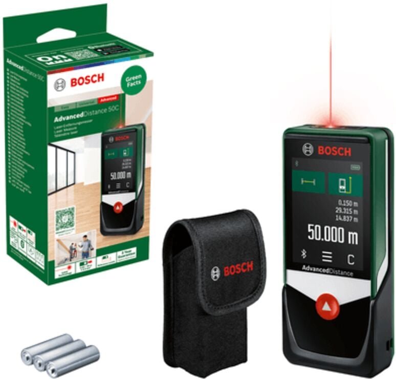Bosch - diy AdvancedDistance 50C Laser-Entfernungsmesser (0603672202)