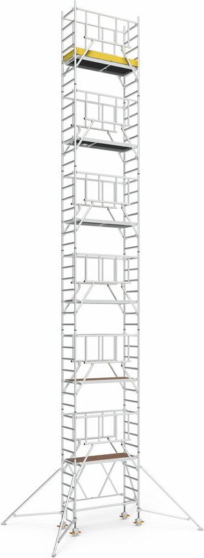 Iller Klappgerüste mit Sicherheitsaufbau 1,35x1,80m 13,55 m AH