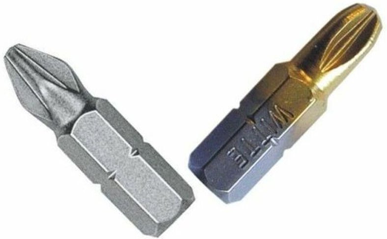 Satz von Spitzen WITTE Pozidriv PZ 10 Stück 10 Stücke