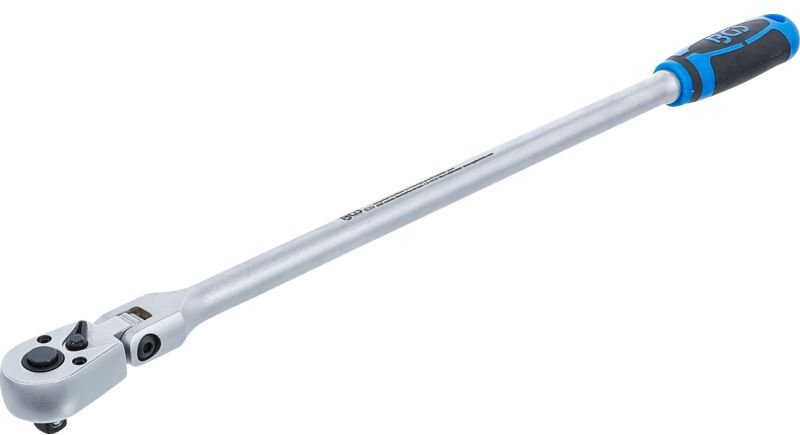 Bgs Technic - Gelenkknarre arretierbar extra lang Abtrieb Außenvierkant 10 mm (3/8') 457 mm