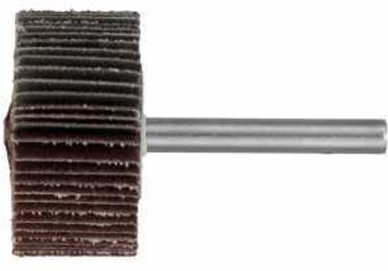 Lukas - Fächerschleifer 40 x 20 mm Normalkorund Korn 120 Schaft 6 mm