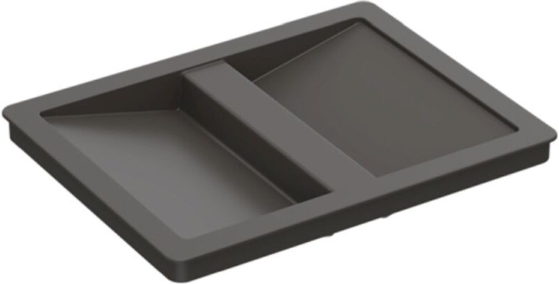 Eimer-Deckel, für 13 l Eimer, Cargo Synchro 9280317, Kunststoff, dunkelgrau - Hettich