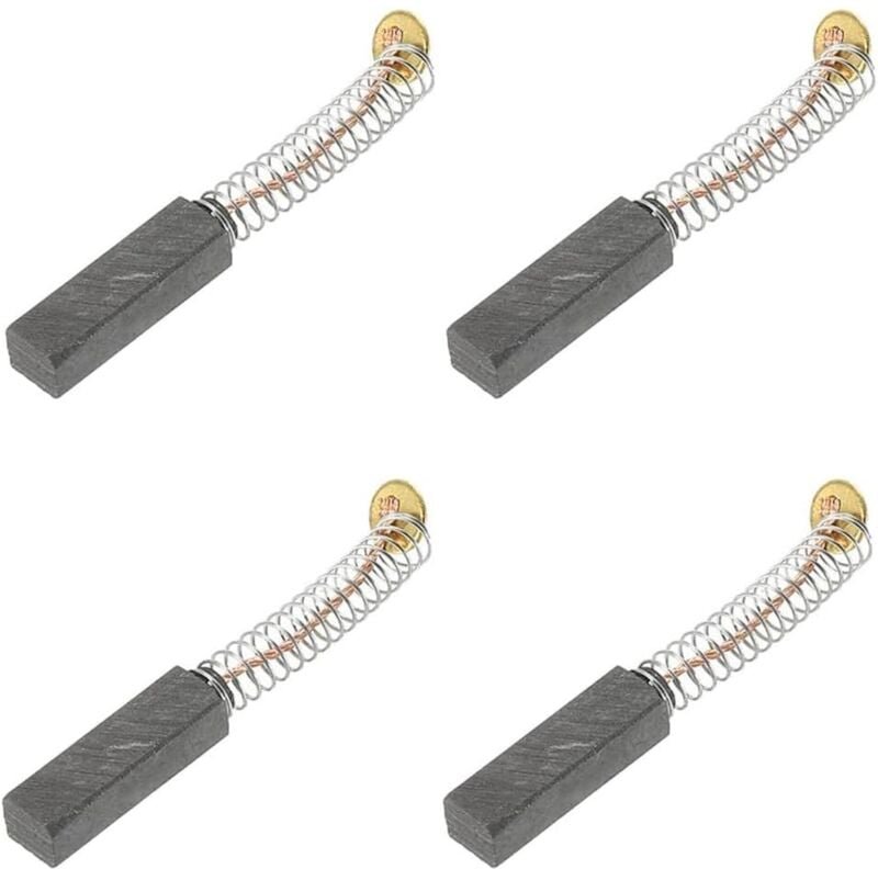4 Stück Kohlebürsten für Elektromotoren, Elektromotor-Kohlebürsten, für Elektrowerkzeuge(5 6 20mm)