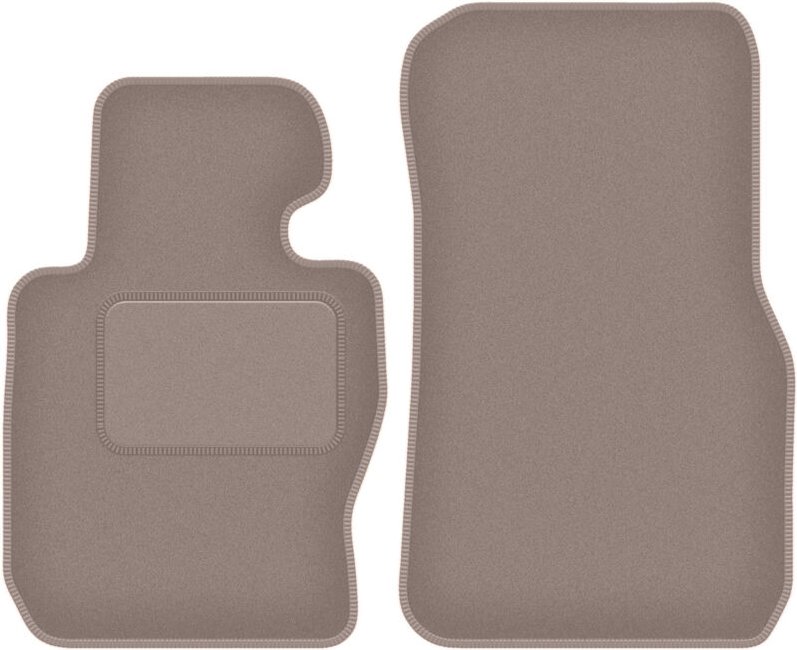 Beige Vordermatten für: BMW 3 F31 Touring xDrive (2012-2019)