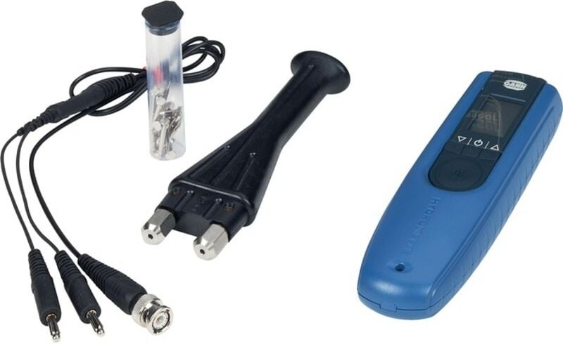 Gann - Holzfeuchtemessgerät bl h 40 Set 1 Holzfeuchte 5 – 40 % (atro)