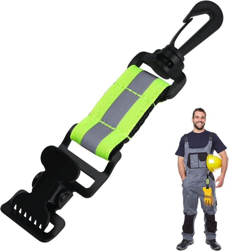 Handschuhhalter, Handschuh Halterung, Handschuhclips, Handschuhclips mit Metall-Karabiner, Feuerwehr Handschuhhalterg fü...