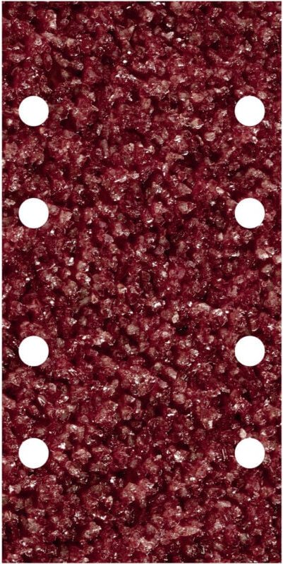 Haftschleifstreifen K40 93 x 185 mm gelocht 10 Stück für Schwingschleifer - Wolfcraft