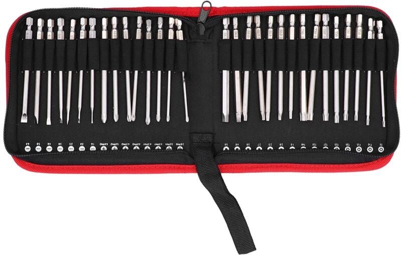 30-teiliges Kombinationsbit-Set 100 mm 150 mm S2 Hardware-Elektroschraubendreherbit (100 mm)