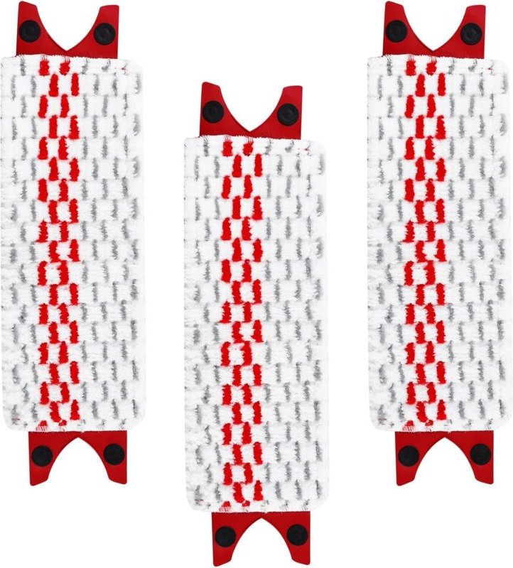 3-teiliges Nachfüll-Wischmopp-Set für Vileda UltraMax, für Vileda Mikrofaser-Wischmopp-Set, kompatibel mit Vileda Ultram...