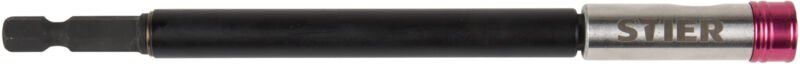 STIER Schnellwechsel-Bithalter 1/4" 350 mm mit Führungshülse magnetisch