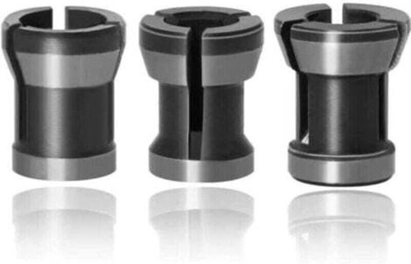 3-teiliges HSS-Spannzangenfutter-Set – Adapter für Bohr- und Fräsmaschinen, einfache Umrüstung für Holzbearbeitungswerkz...
