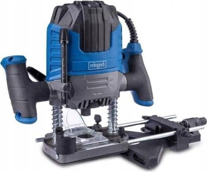 Scheppach WRT1200 Oberfräse 1200W mit 20 Hartmetallfräsen