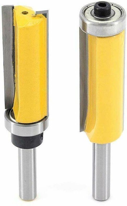 Thumbnail - 8-mm-Profilfräser mit flachem oberen Lager + Profilfräser mit unterem Lager