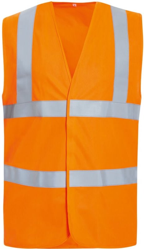 Gr .S (46/48) TAMMO WARNSCHUTZWESTE, FLAMMHEMMEND ORANGE orange TAMMO HIGH