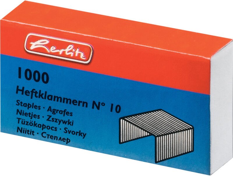 Herlitz Mini-Heftklammern 1000 Stück